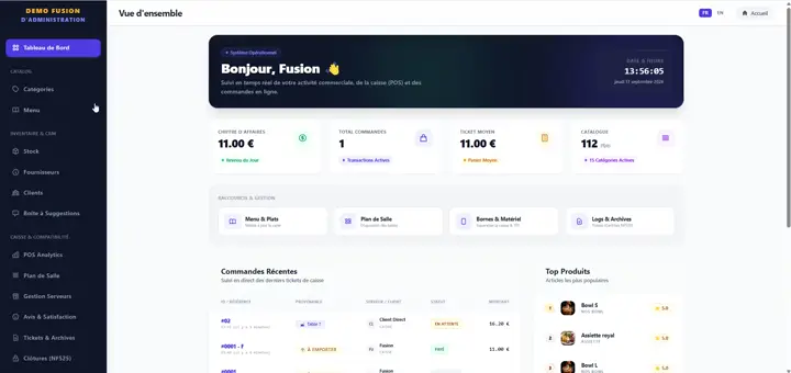 Vidéo : Le back-office