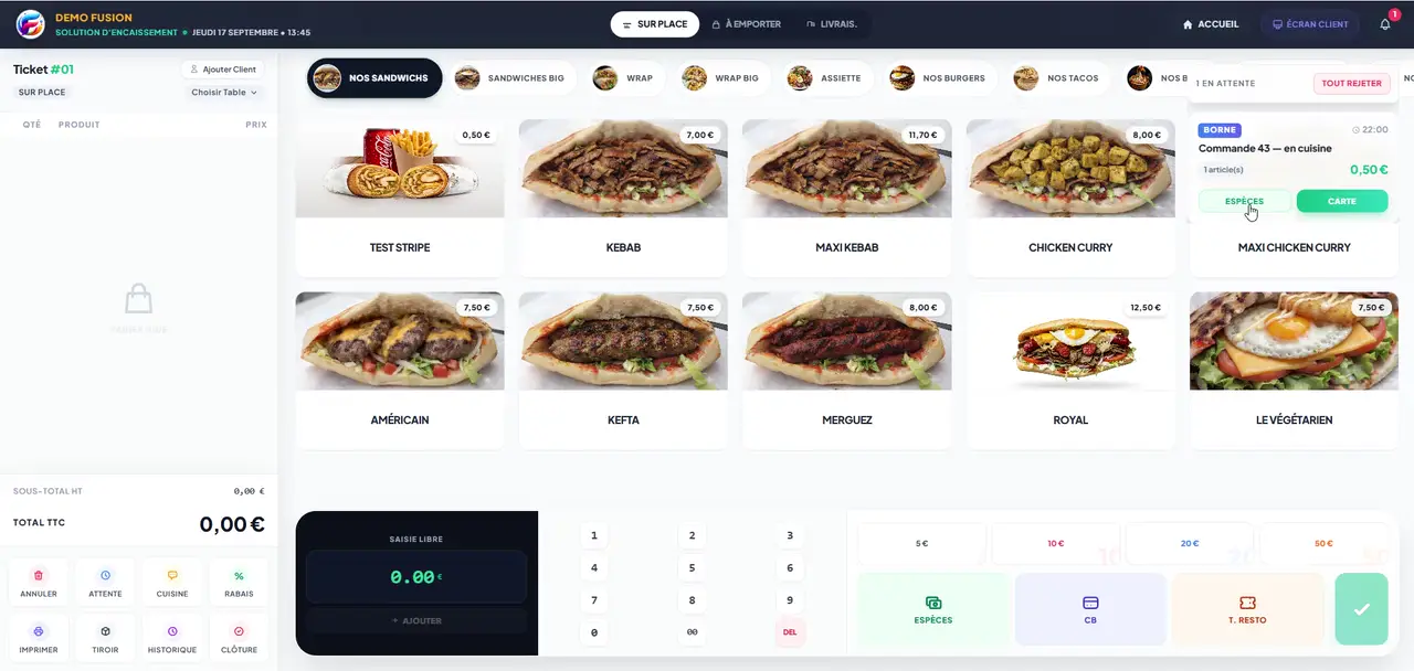 Fusion Restaurant Management