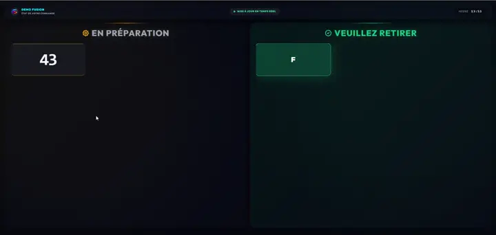 Le client est appelé